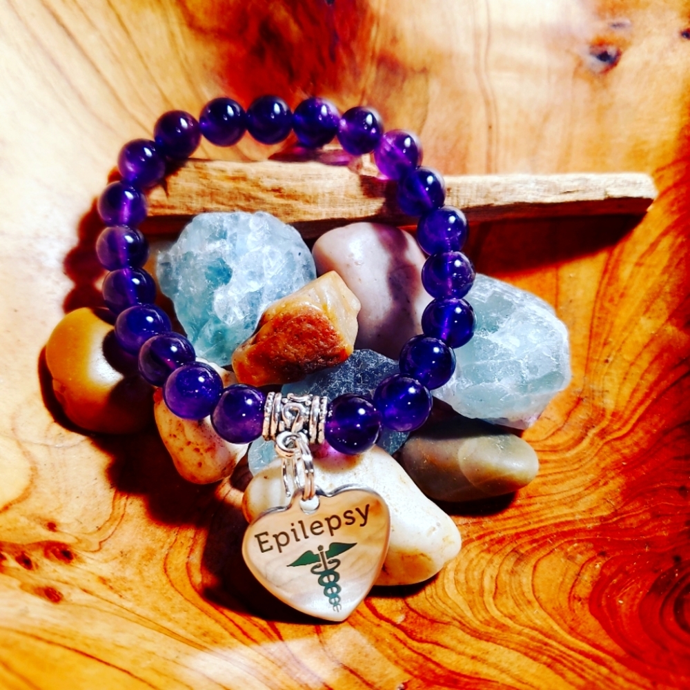 Amethyst Epileptic bracelet